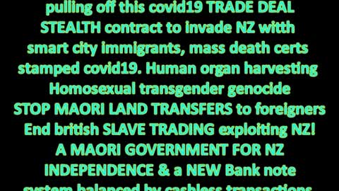 BLOWING THE WHISTLE ON KKK GOVERNMENT FREEMASON EUGENICS - CHILD TRAFFICKING RINGS IN NEW ZEALAND