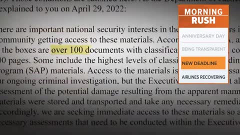 More than 100 classified docs recovered from Trump in January, before Mar-a-Lago (2)