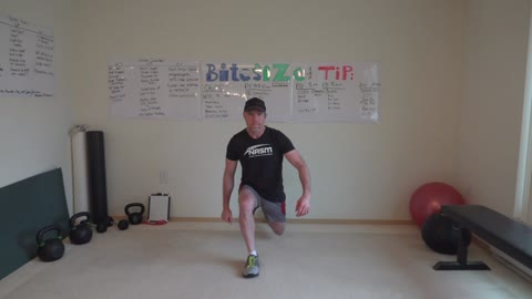 TSullyFitness warm-up routine series - Lunges, Squats, and Calf Raises