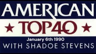 Top 40 from January 6th 1990