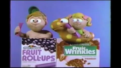 1980's Fruit Roll Up Commercial