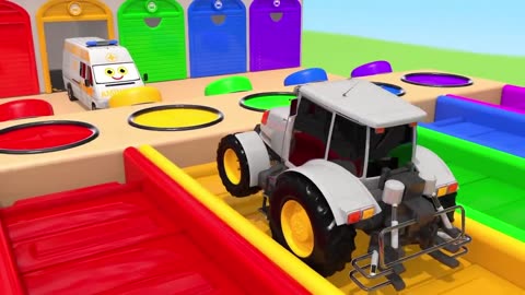 Car craft and colour cars video for kids