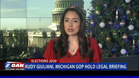 Rudy Giuliani, Mich. GOP hold legal briefing -