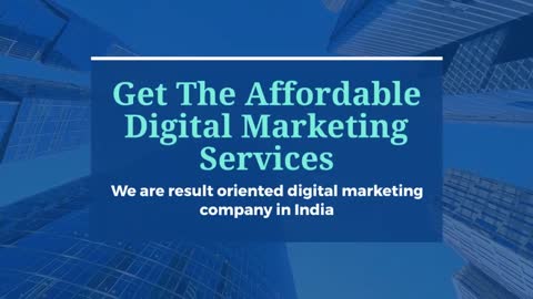 The best digital marketing company in India