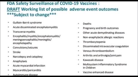 知らされていないワクチンの副作用
