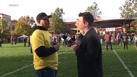 MRCTV Gets Tossed out of a Pro-Illegal Immigration Protest at the Boulder GOP Debate