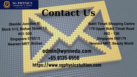 Enroll the Best Physics Tuition in Singapore - SG Physics