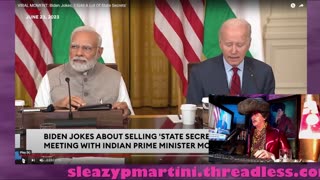 Joe Biden admits to selling State Secrets!