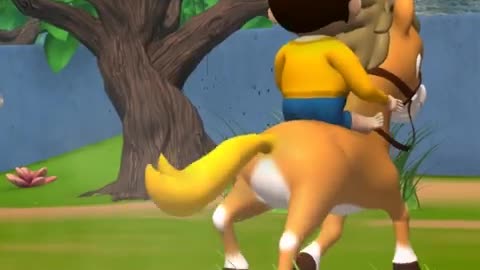 #shorts राजा के घोड़े का रेस - Horse Race Hindi Kahaniya 3D Animated Hindi Moral | JOJO TV Kids