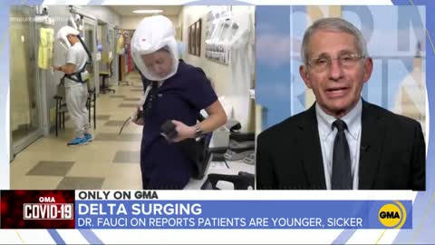 Fauci Talks About Surge of Delta Variant in US.
