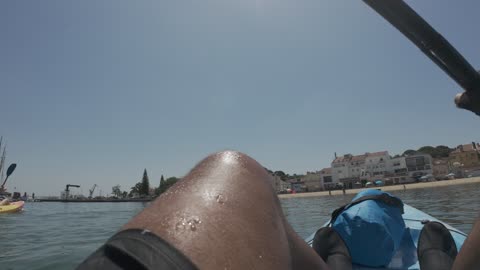 Kayak Ride on The South Side, Portugal - Margem Sul, Seixal 1st of JUNE (Sunny Day) 2k24 Part 14