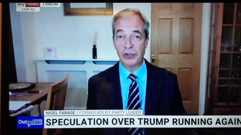 Nigel Farage says The FBI raid back-fired
