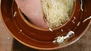How to make Sauerkraut step 7