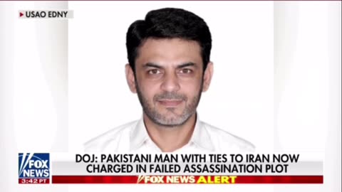 Pakistani Man Charged With Fail Assassination Plot