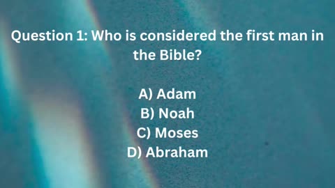 daily bible quiz