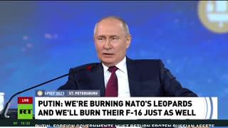 Putin Talks About Everyone Expecting Russia To Start Pushing Nuclear Buttons