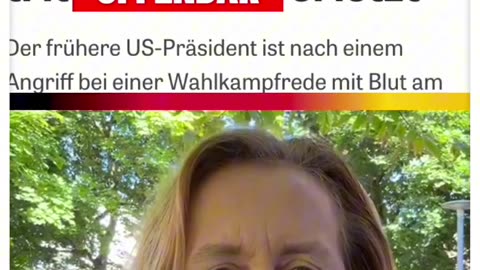 Beatrix von Storch (AfD) - Attentat auf Trump! Und die Medien schießen dann den Vogel ab...