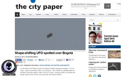 NEWSPAPER EDITOR CAPTURES SHAPE-SHIFTING UFO! BEST UFO SIGHTING 2015