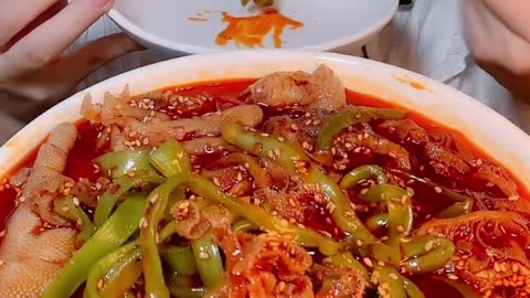 mukbang eat super spicy food 🌶️🌶️🔥🔥