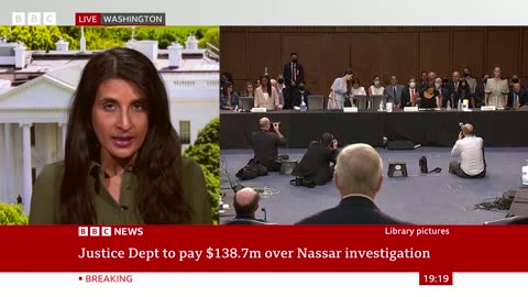 Larry Nassar: US justice department to payabuse survivors $138m | BBC News
