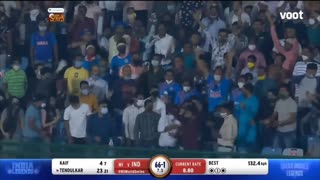 Sachin Tendulkar batting cricket match