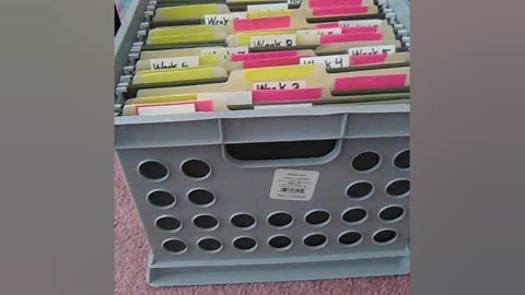 Homeschool Organization With the Crate System