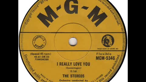 The Stereos "I Really Love You" 1961