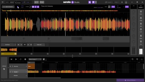 AUDIO SEPARATION STEMS SERATO STUDIO