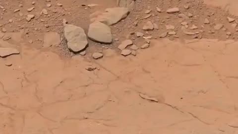 Capturing mars rover