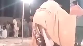 A weird traditional dance - Iran