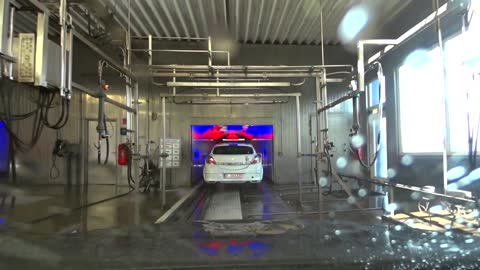 automatic touchless car wash equipment