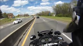 Through The Eyes Of A Motorcycle Cop: High Speed Pursuit & Suspect Takedown