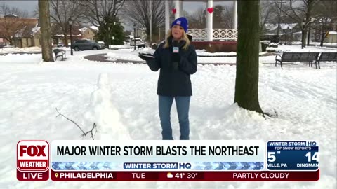 Heavy Snow Blankets New Jersey_ More May Be On The Way