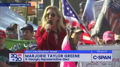 DC - Million MAGA March - GA Rep. Majorie Greene's Speech
