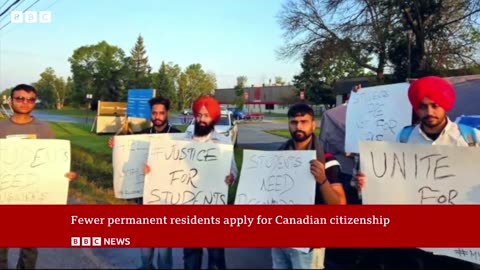 Canada sees drop in citizen applications frompermanent residents | BBC News