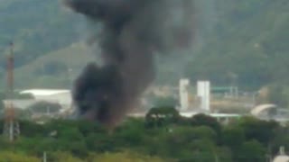 Video de la explosión de bodegas en Girón