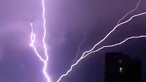 Australia: Possibly one of the best ever captures of Ground-to-cloud lightning.