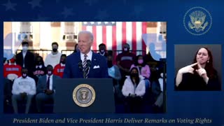 Biden's Brain BREAKS - Calls Kamala "President" Multiple Times During Speech