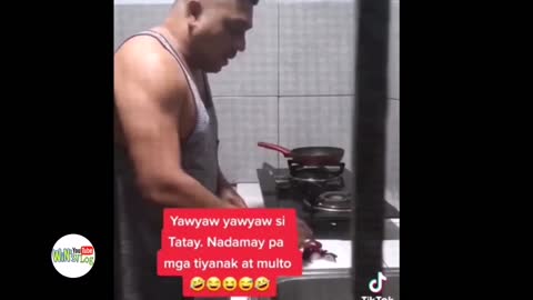 Try not to laugh challenge. Pinoy funny video complications