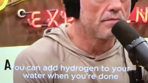 Joe Rogan - Hydrogen water