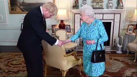 Boris Johnson “Arrives ”at Queen's House