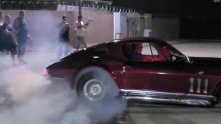 Burnout at Car Show