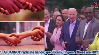 These are NOT "Deep Fakes". AI CANNOT replicate hands, specifically, fingers.