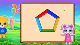 Colors and shapes education video for kids ep 02