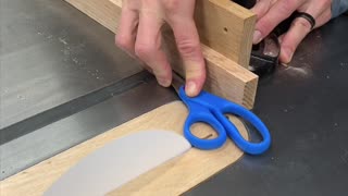 Man Puts Paper Versus Scissors to the Test