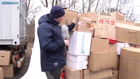 German report from the Polish border - the big fraud with the humanitarian aid for Ukraine.