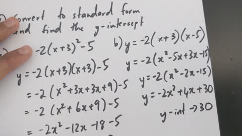 Grade 11 Functions - Properties of Quadratic Functions (Lesson 3.1)