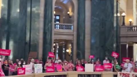 Planned Parenthood Radicals Storm Wisconsin State Captial