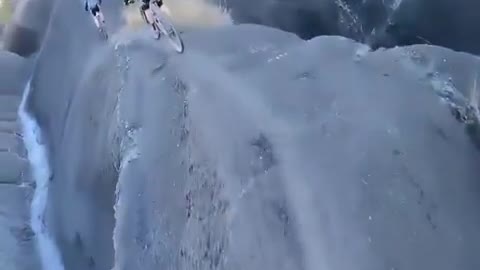 Mountain biking in the French Alps