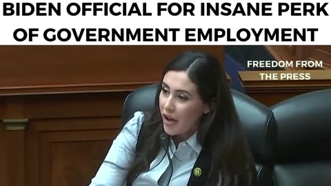 Anna Paulina Luna HAMMERS Spineless Biden Official